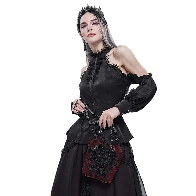 Blood Bloom Floral Bag
