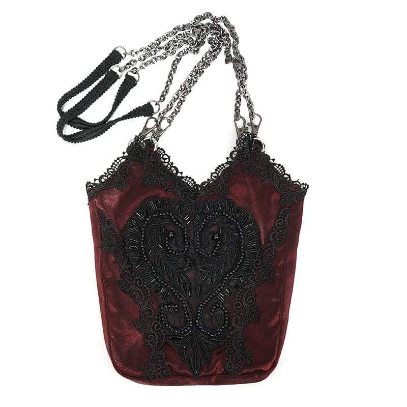 Blood Bloom Floral Bag