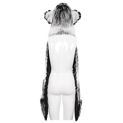 Night Familiar Cat-Ear Hooded Scarf detail view