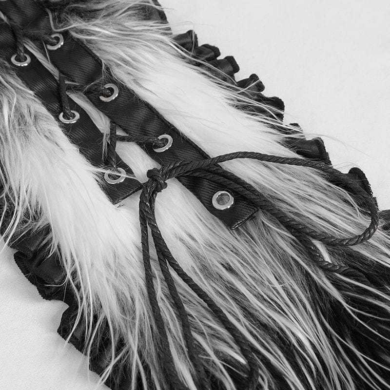 Night Familiar Cat-Ear Hooded Scarf detail view