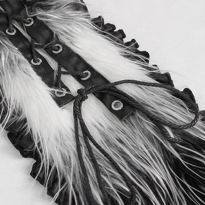 Night Familiar Cat-Ear Hooded Scarf detail view