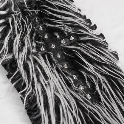 Night Familiar Cat-Ear Hooded Scarf detail view