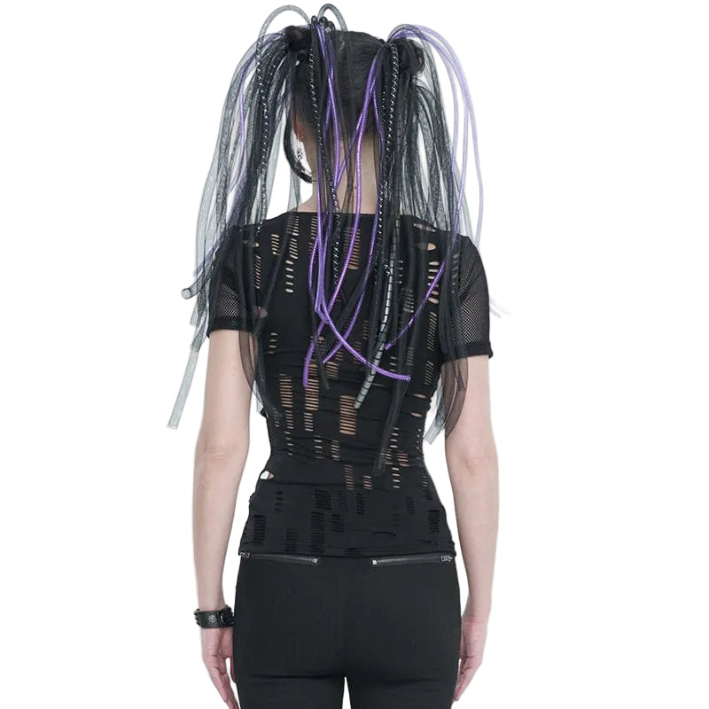 Ruinous Desire Ripped Mesh Shirt