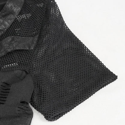 Ruinous Desire Ripped Mesh Shirt