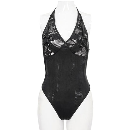 Death Tide Skull Mesh Swimsuit