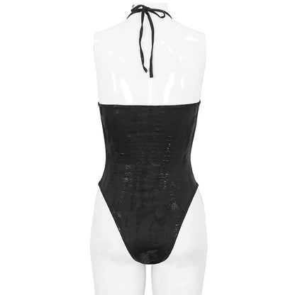 Death Tide Skull Mesh Swimsuit