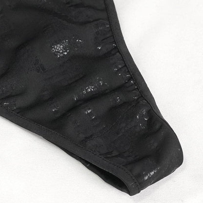 Death Tide Skull Mesh Swimsuit
