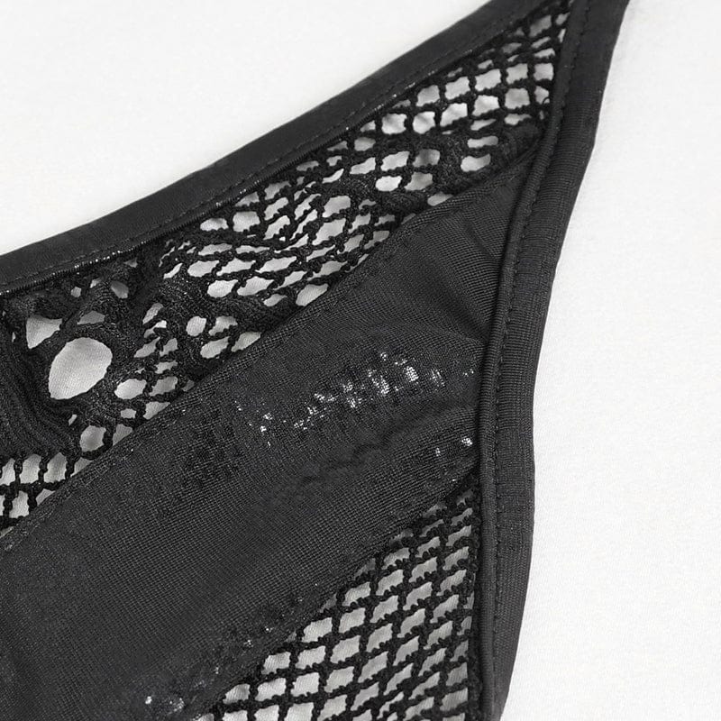 Death Tide Skull Mesh Swimsuit