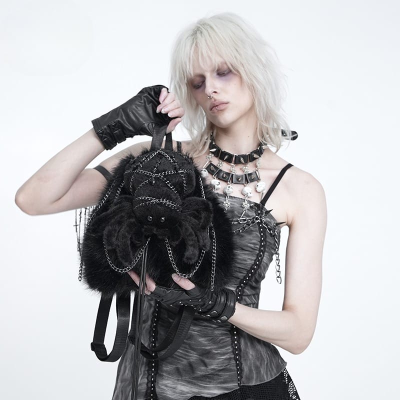 Widow's Pet Plush Spider Backpack 2