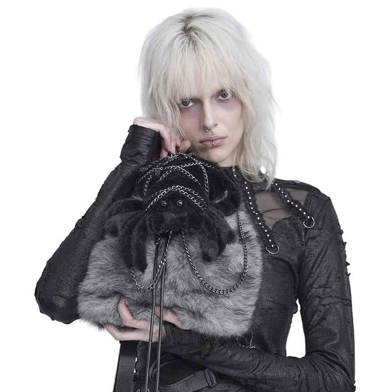 Grave Dust Plush Spider Backpack 1