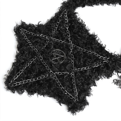 Pentacle Familiar Plush Crossbody Bag 6