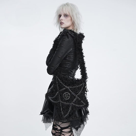 Pentacle Familiar Plush Crossbody Bag 2