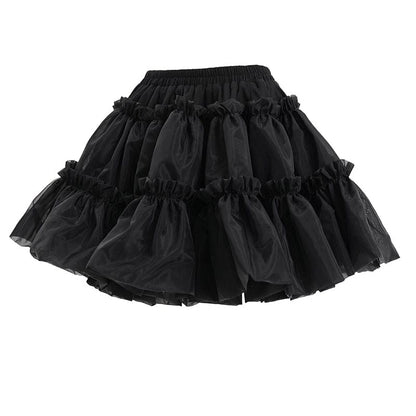 Mourning Bell Ruffled Bubble Skirt