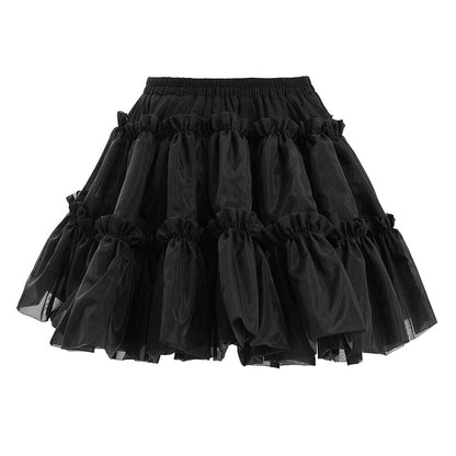 Mourning Bell Ruffled Bubble Skirt