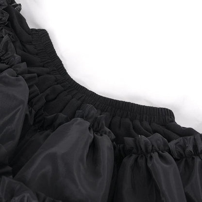 Mourning Bell Ruffled Bubble Skirt