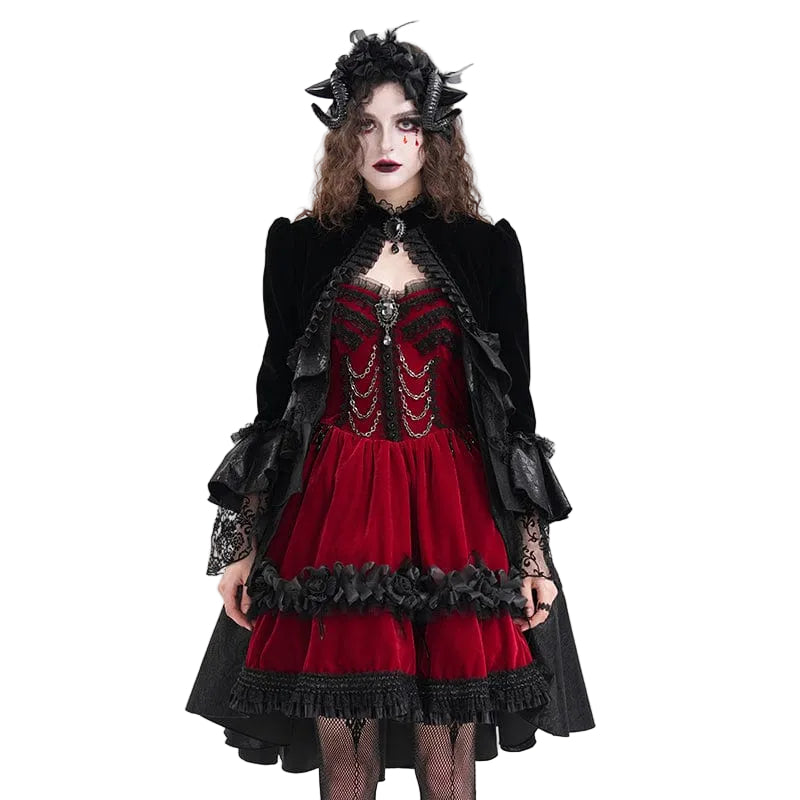 Widow’s Tempest Ruffled Lace Jacket