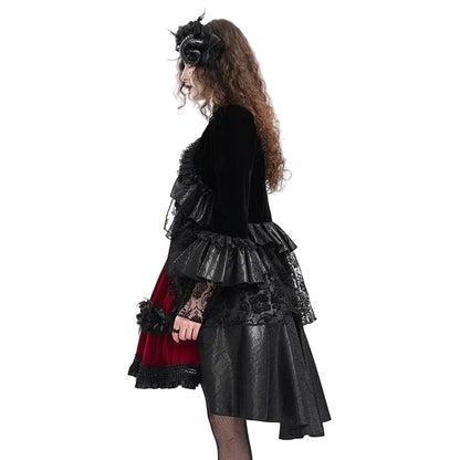 Widow’s Tempest Ruffled Lace Jacket