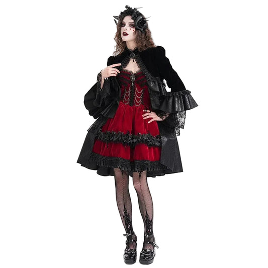 Widow’s Tempest Ruffled Lace Jacket