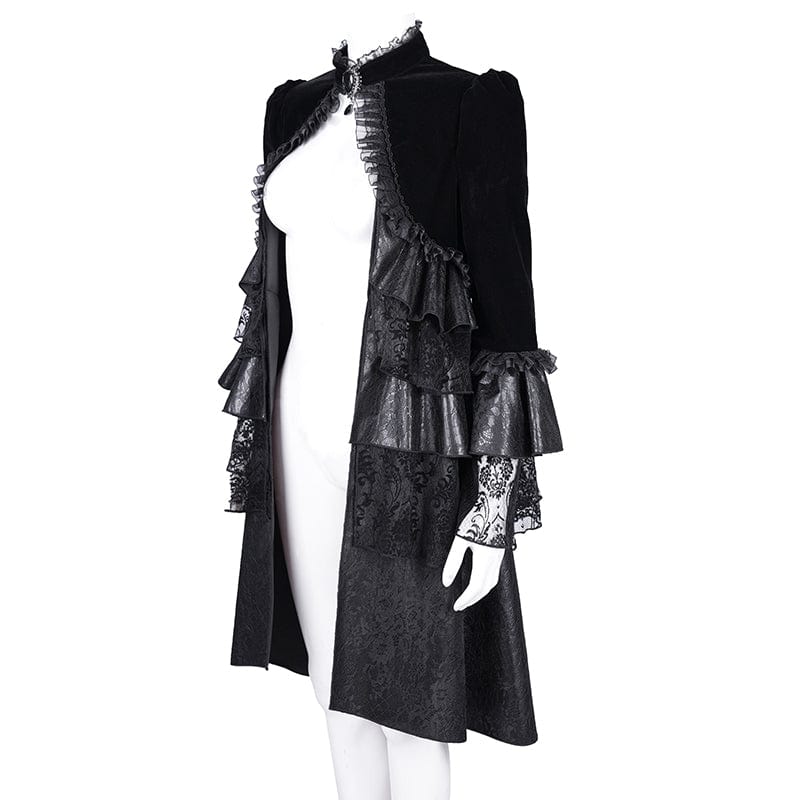 Widow’s Tempest Ruffled Lace Jacket
