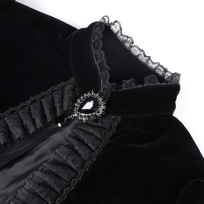 Widow’s Tempest Ruffled Lace Jacket