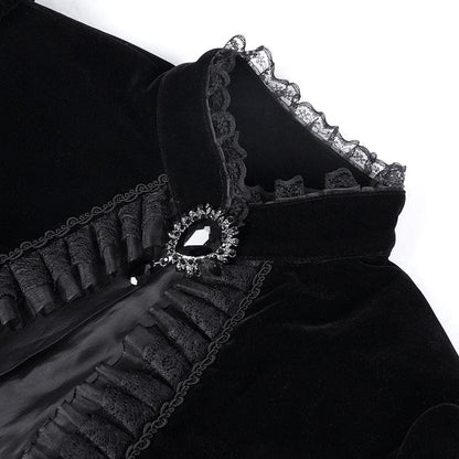 Widow’s Tempest Ruffled Lace Jacket