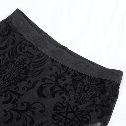 Funeral Fringe Tassel Lace Pants