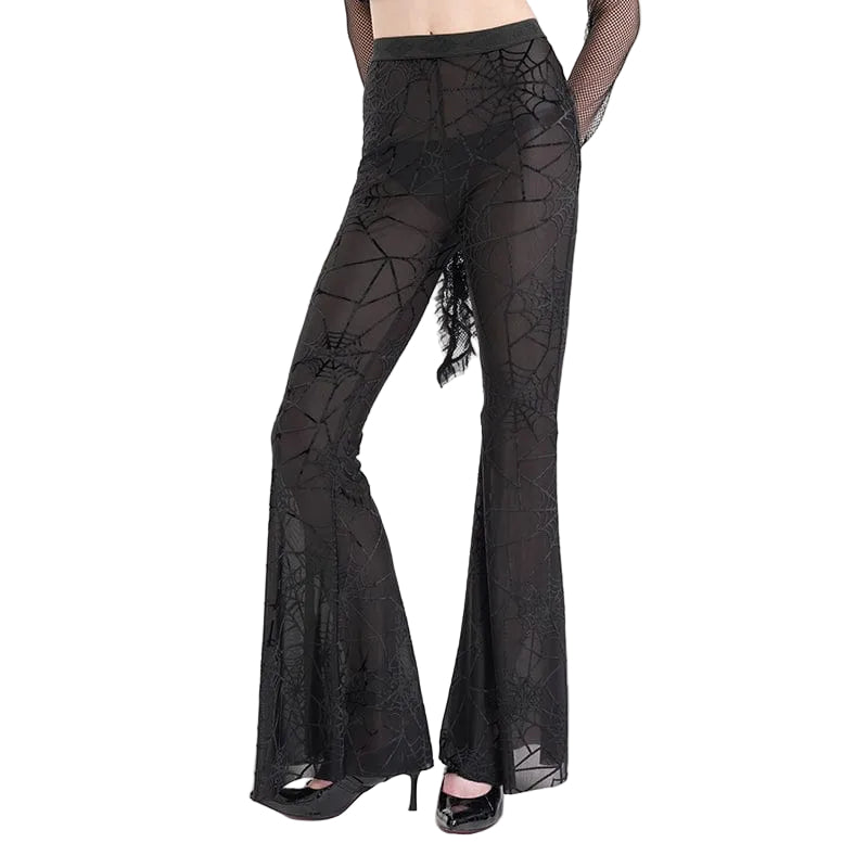 Webwalker Sheer Spider Mesh Pants