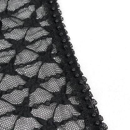 Widow’s Tribute Beaded Mesh Shirt