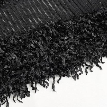 Chainbound Ruin Hooded Sheer Sweater detail view 14