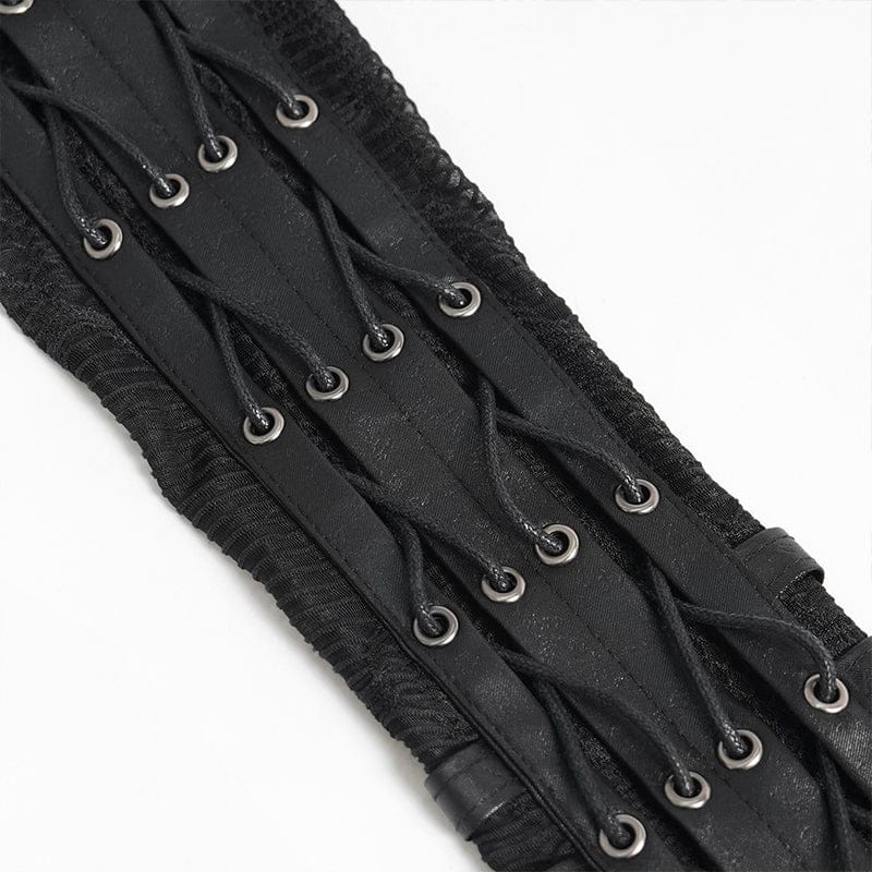 Nightwire Drawstring Mesh Gloves detail