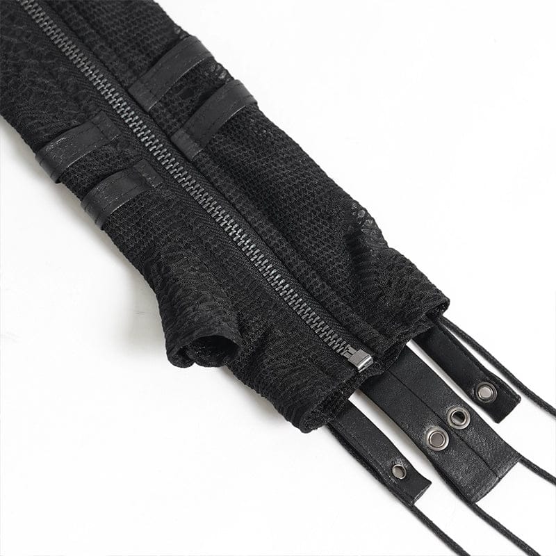 Nightwire Drawstring Mesh Gloves detail