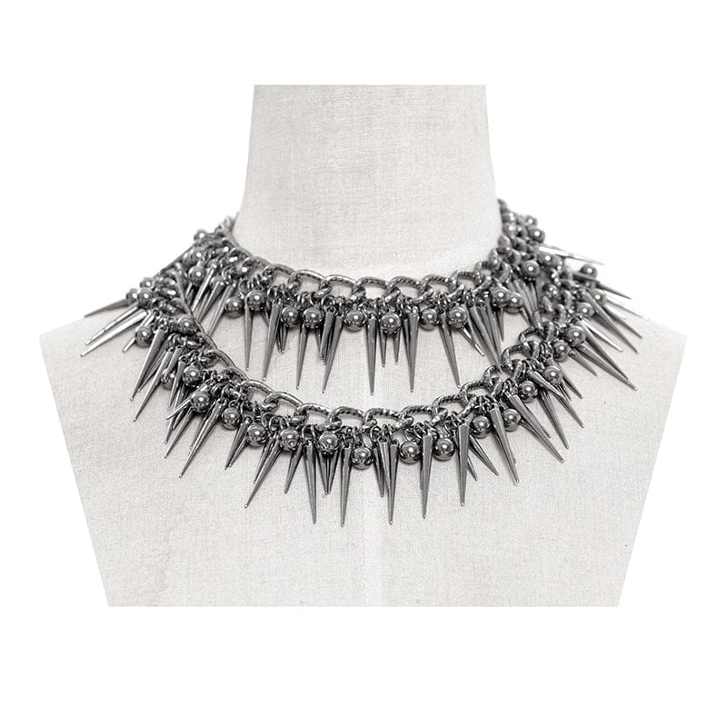 Static Rebellion Layered Necklace