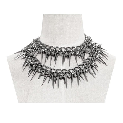 Static Rebellion Layered Necklace