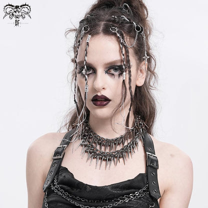 Static Rebellion Layered Necklace