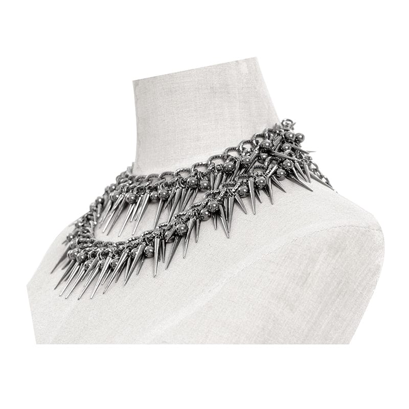 Static Rebellion Layered Necklace