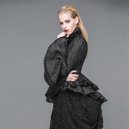 Mourning Tea Victorian Lace Top - image 3
