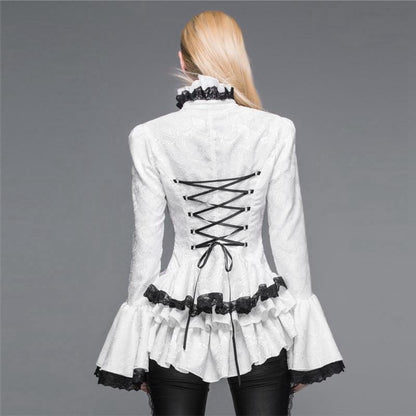 Mourning Tea Victorian Lace Top - image 6