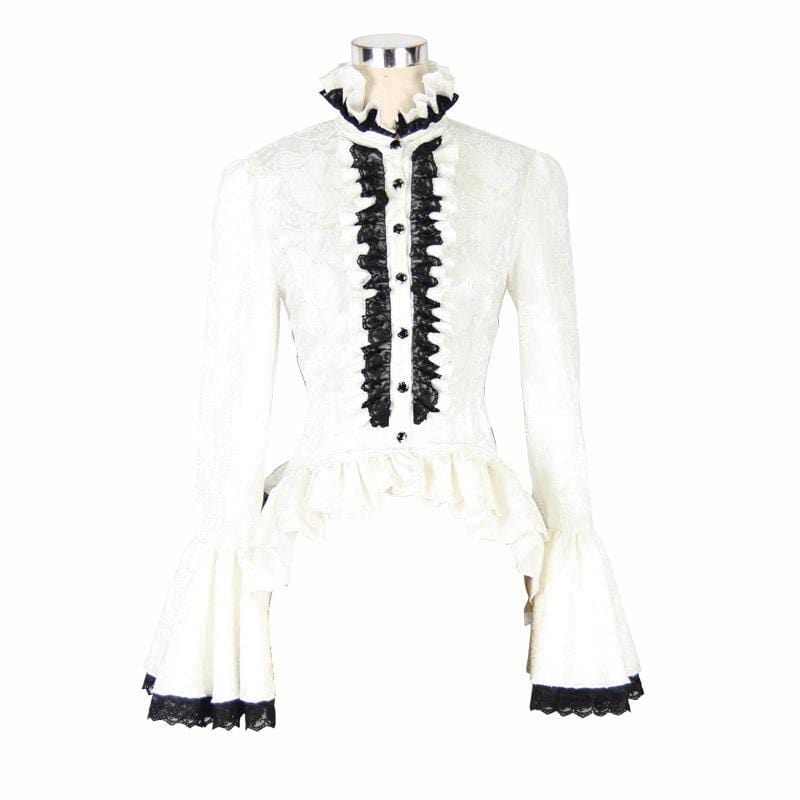 Mourning Tea Victorian Lace Top - image 7