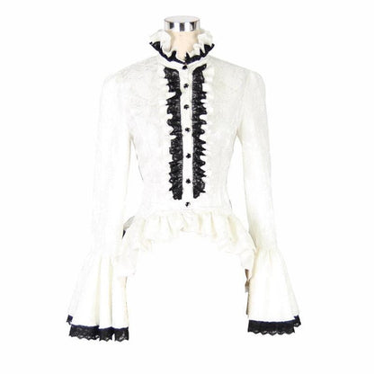 Mourning Tea Victorian Lace Top - image 7