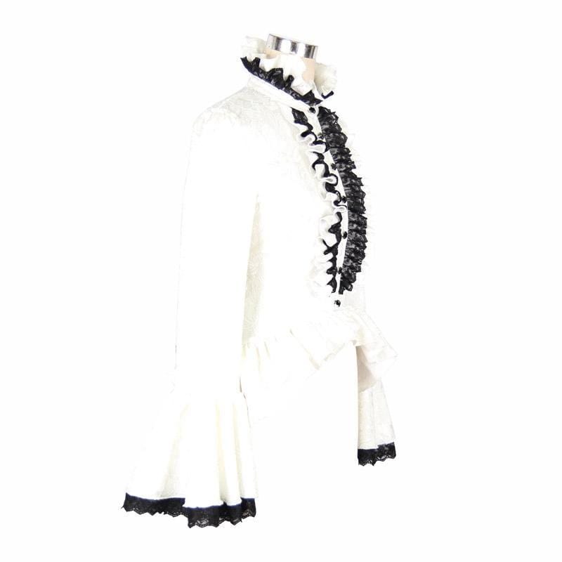 Mourning Tea Victorian Lace Top - image 8