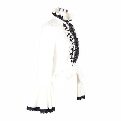 Mourning Tea Victorian Lace Top - image 8