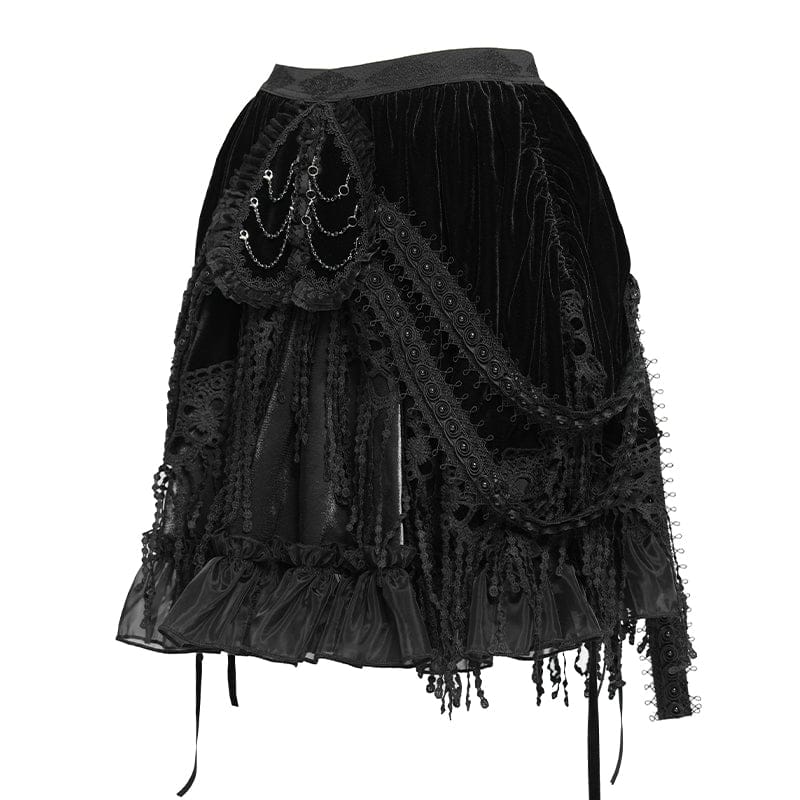 Nocturne Chain Tassel Skirt