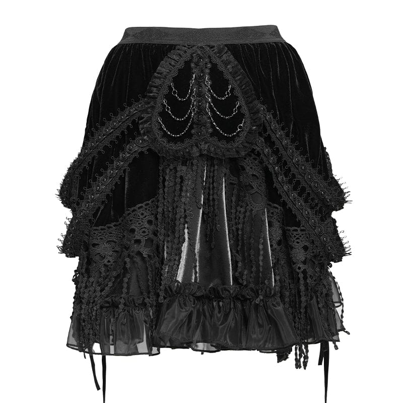 Nocturne Chain Tassel Skirt