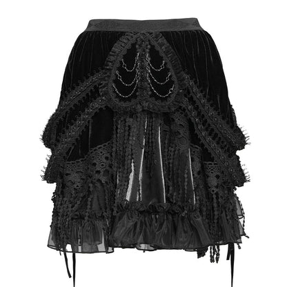 Nocturne Chain Tassel Skirt
