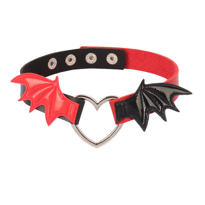 Dark Wing Love Collar (Colors) - Shadow Threadz Crypt