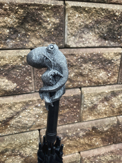 Kraken Umbrella, Hand Sculpted Resin Octopus | Nautical Gothic