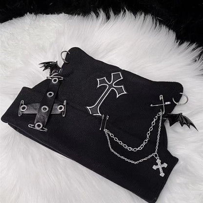 Purrfect Anarchy Cat Ears Beanie - Shadow Threadz Crypt