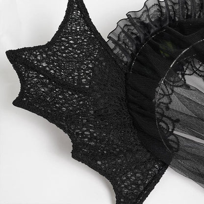 Rosewing Mourning Mesh Headpiece detail view 12