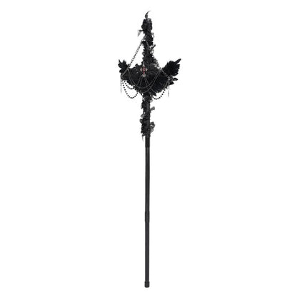 Fallen Seraph Feathered Chain Staff detail view