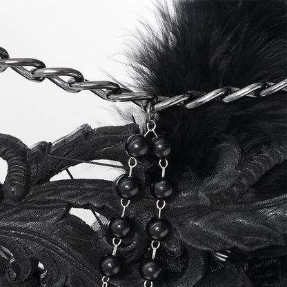 Fallen Seraph Feathered Chain Staff detail view